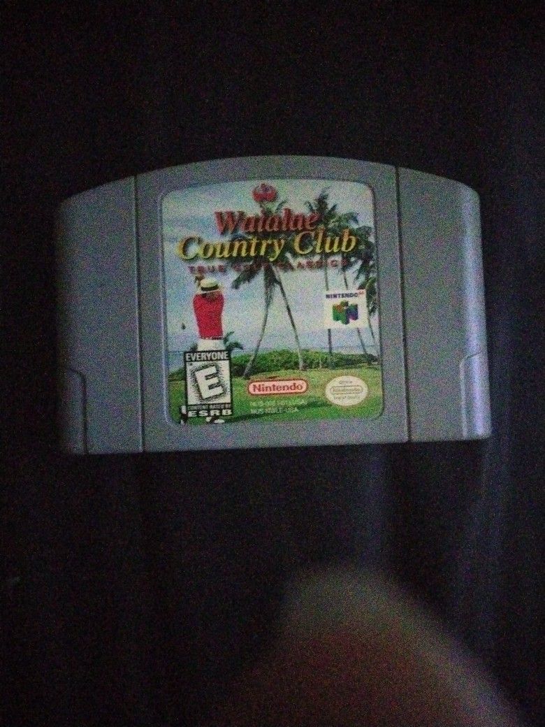 Waialae Country Club True Golf Classics Nintendo 64