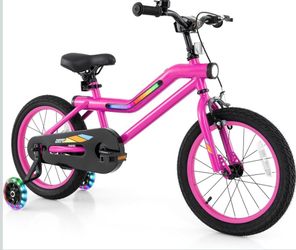 Lighted Kids Bike 16 Inch Children Bicycle For Sale $62.00 50%+ OFF Retail $125.99 NEW IN BOX