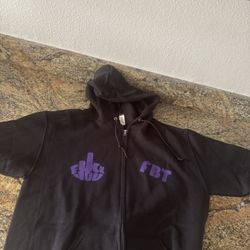 FBT Black and Purple Hoodie
