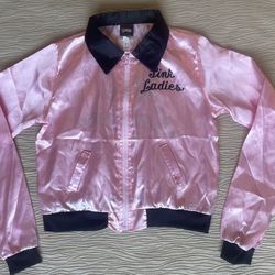 KIDS HALLOWEEN GREASE PINK LADIES JACKET 