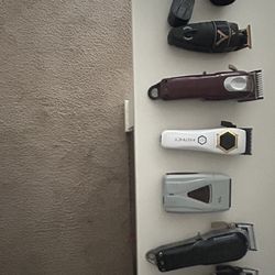 Barber Clippers Trimmer Shaver Blow dryer 