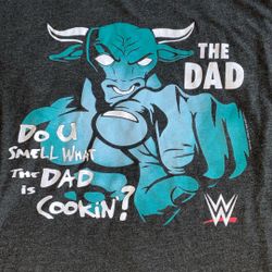 WWE THE ROCK DO YOU SMELL WHAT THE DAD IS COOKING SHIRT
