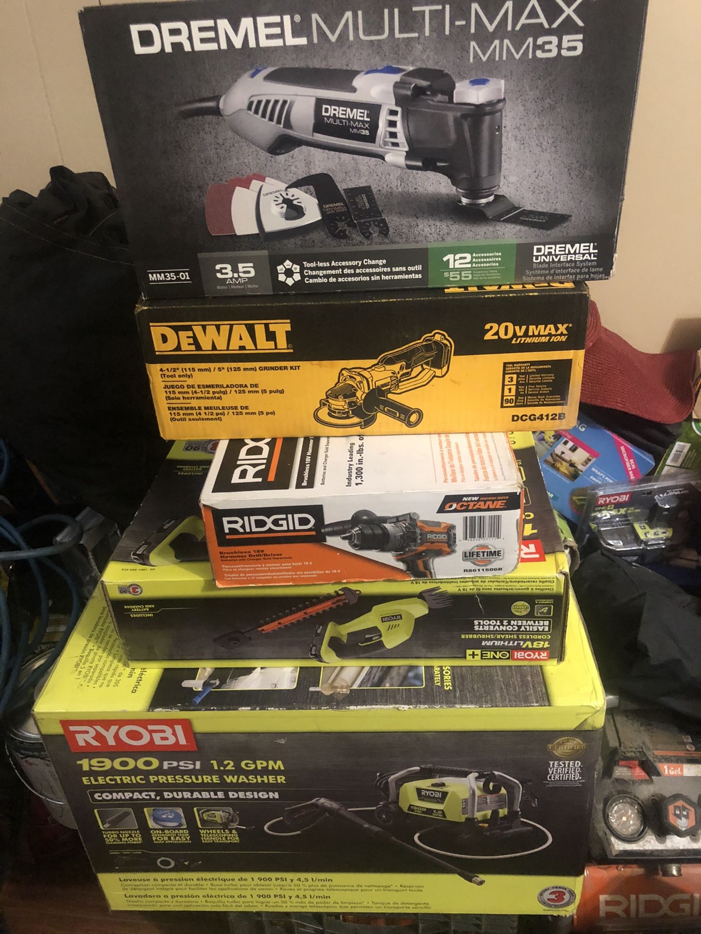 Dewalt tools (new)