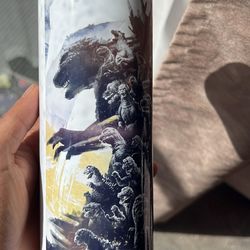 Godzilla 70 Years tumbler