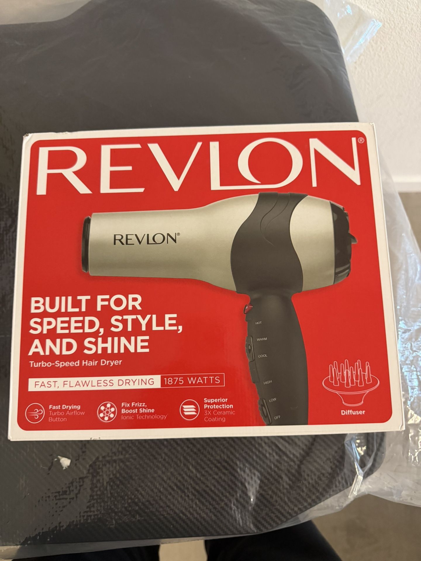 Unused Revlon Hairdryer