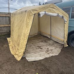 10 Ft X 10 Ft Portable Tent Shed Awning 
