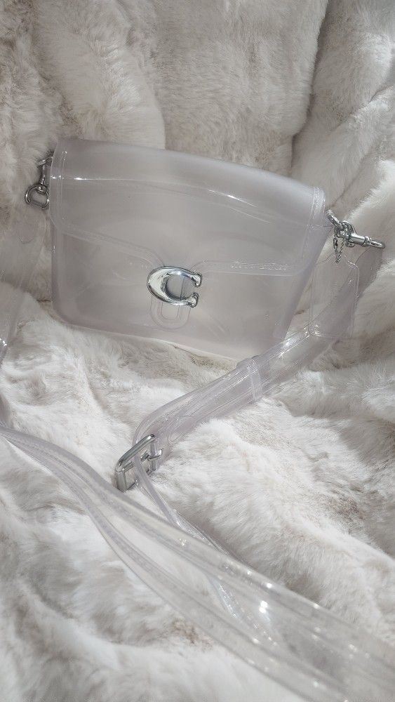 Coach Clear Jelly Tabby Shoulder Bag