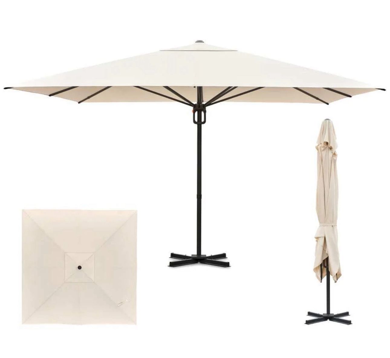 13 by 13 Feet Outdoor Patio Umbrella Furniture Sombra para patio sombrilla