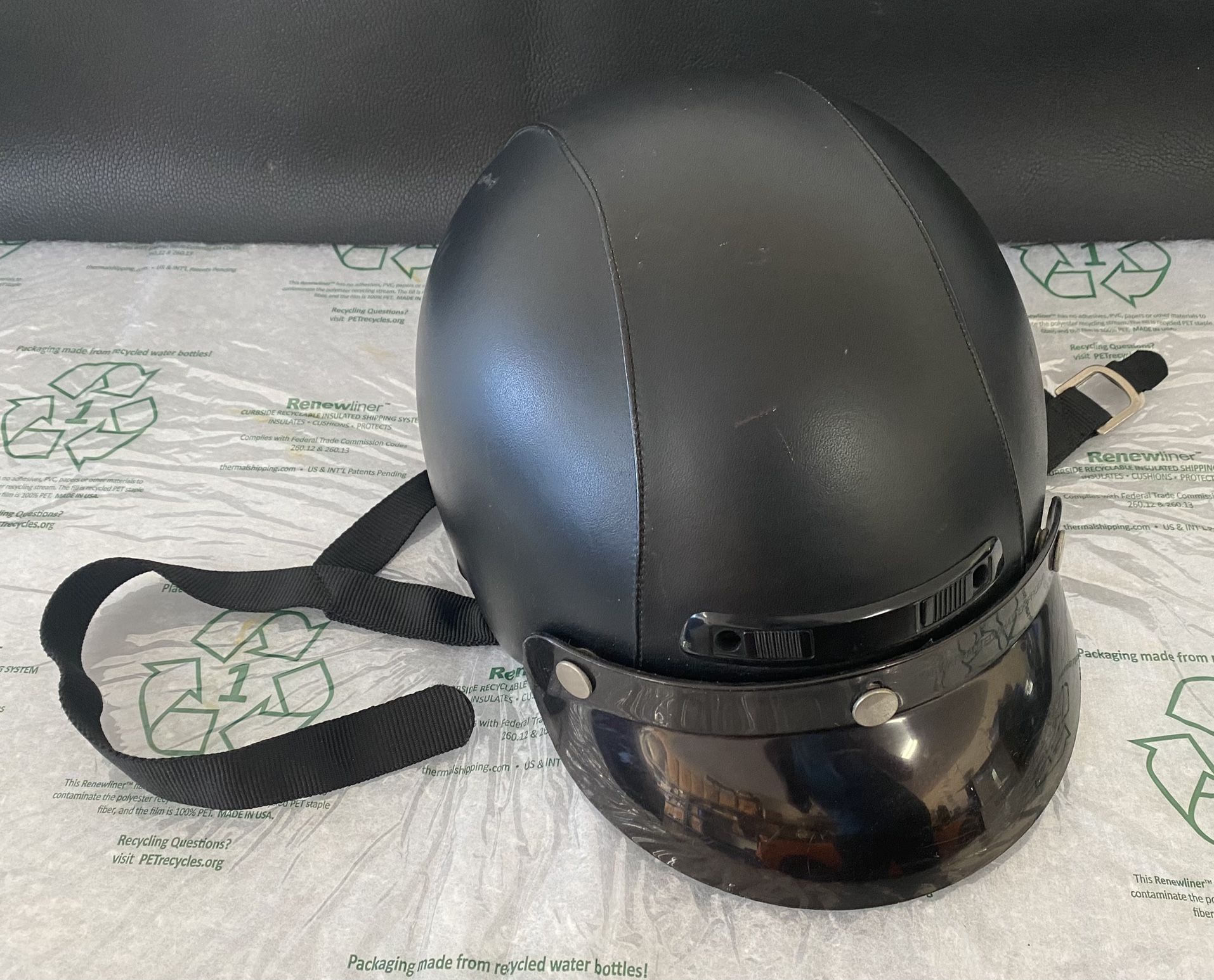 Cool Vintage ‘HJC’ Motorcycle Helmet - Small