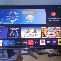 LG Smart TV 50 inch 4 k