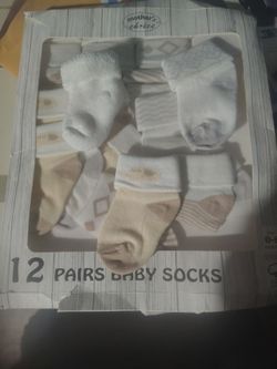 Mother's Choice 12 Pairs Baby Socks