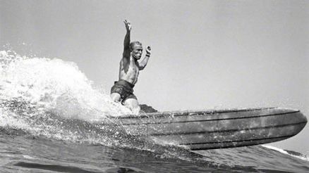 Dewey Weber - phil Robert’s wall art Canvas  Surfer