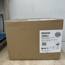 New! Broan ULTRA GREEN ZB Series 80 CFM Multi-Speed Ceiling Bathroom Exhaust Fan with LED Light, ENERGY STAR