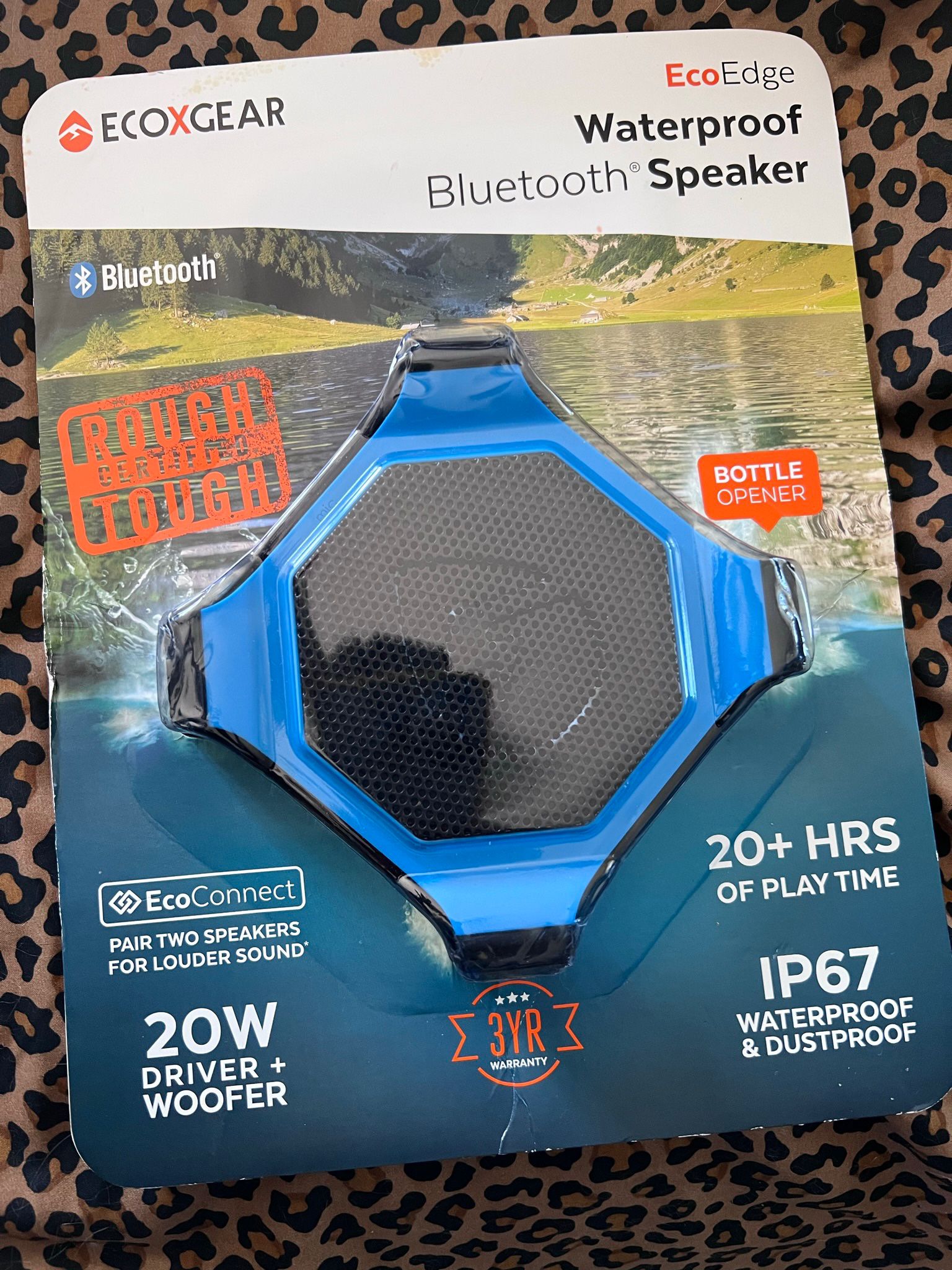 EcoXGear EcoEdge Waterproof Bluetooth Speaker 