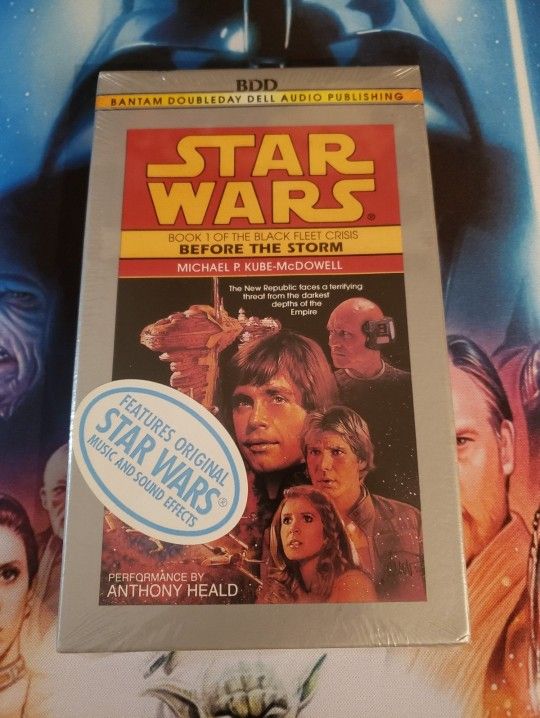 Star Wars: Before The Storm (Audio Cassette) BRAND NEW STILL SEALED