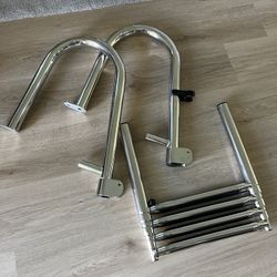 Stainless Steel Folding Docking Telescoping Ladder