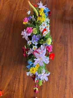 Artificial Wildflower Swag Arrangement