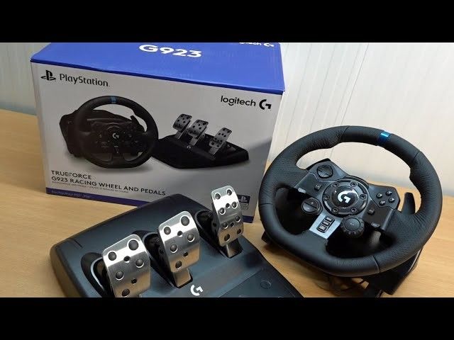 Logitech G923 Racing Wheel.