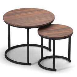 Brown Coffee Table Set