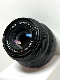 Fujifilm Fujinon XF 35mm f/2 R WR Lens - Black, X-Mount