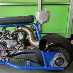☆ Brand NEW Aluminum Mini Bike Minibike Gas Tank ☆ Fuel Filter And Petcock Included (Gokart Go Kart GoCart Go Cart)