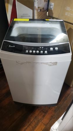 Washer 3. c ft Avanti never used open box