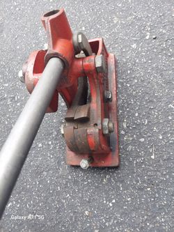 Rebar cutter and bender
