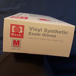 Basic Vinyl Synthetic Exam Gloves