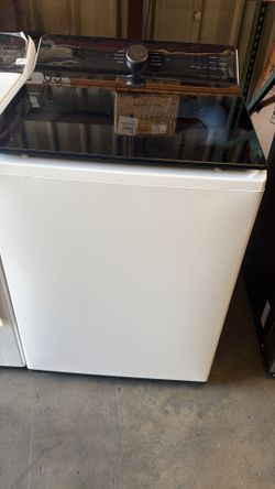 LG - 7.3 Cu. Ft. Smart Gas Dryer with EasyLoad Door - Alpine White