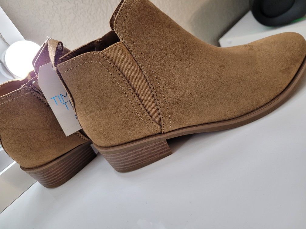 Brand New Faux Suede Boots