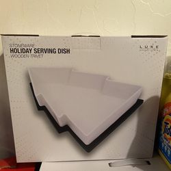 Holiday serving tray 