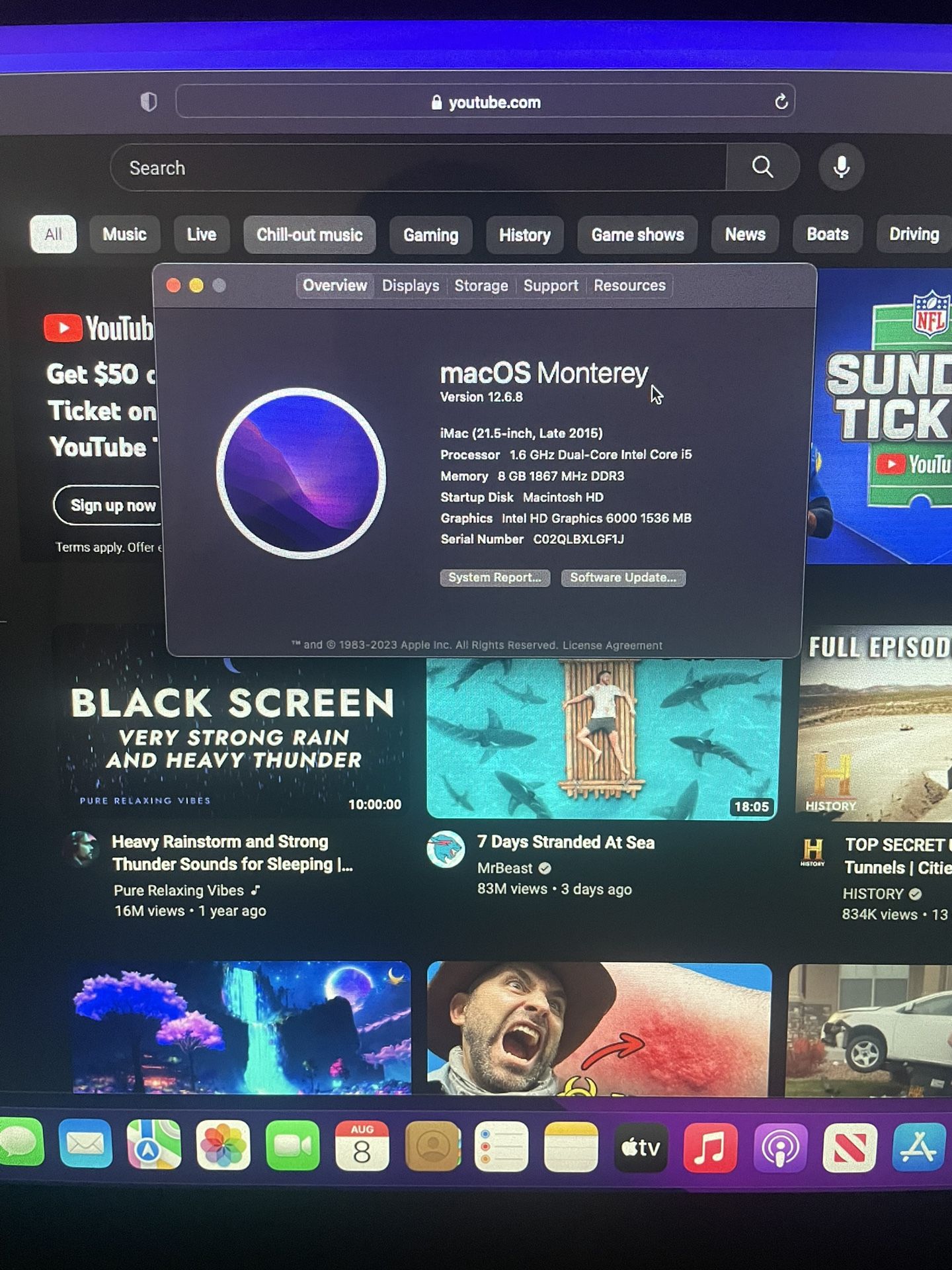 iMac Late 2015 I5 MacOS Monterey