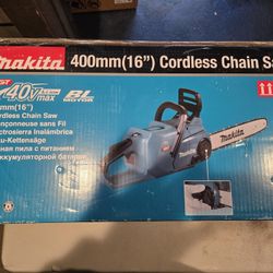 Makita 40v Chainsaw Tool New