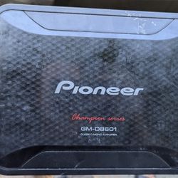 Pioneer GM-D8601 class D Mono amplifier *see description*
