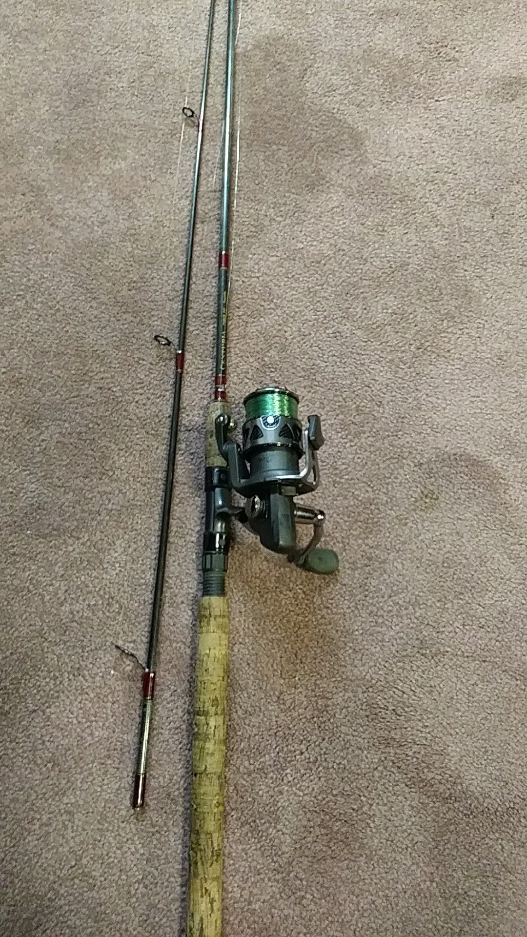 Lamigla Fishing Rod. With Okuma Reel