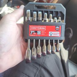 7pc Crasfmen Wrench Set 