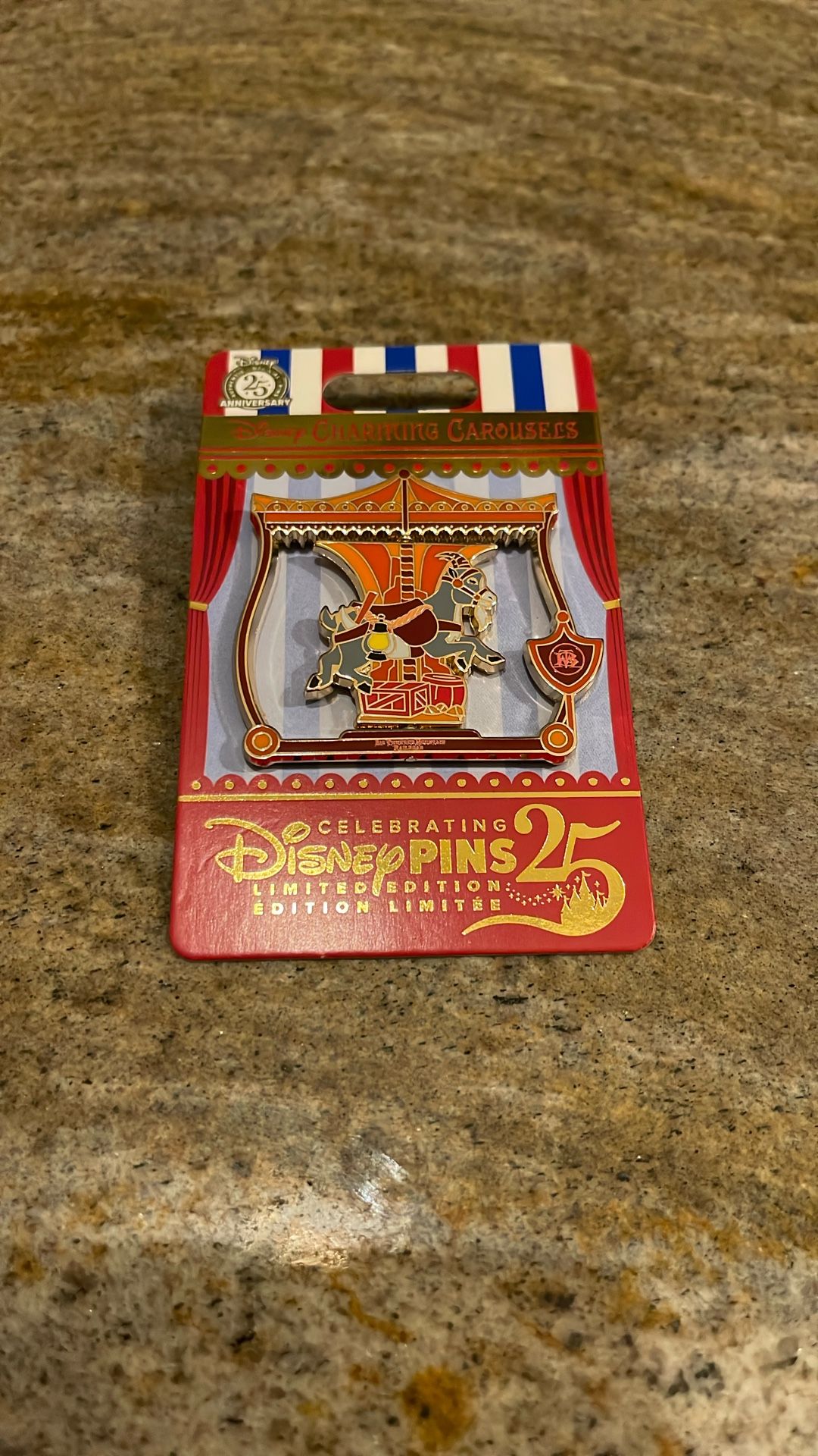 Disney Pin Charming Carousels “Big Thunder”