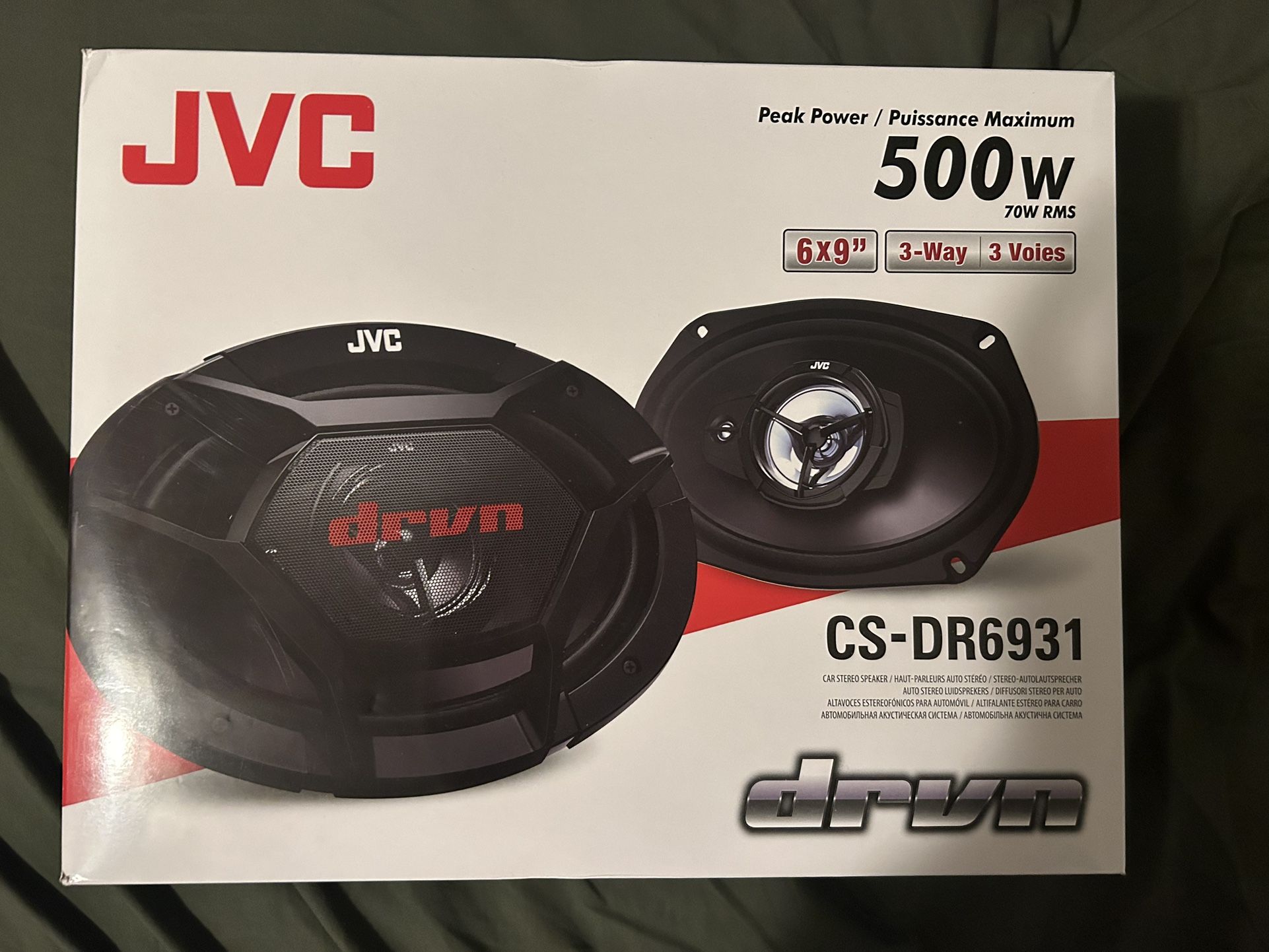 JVC Speakers 6x9