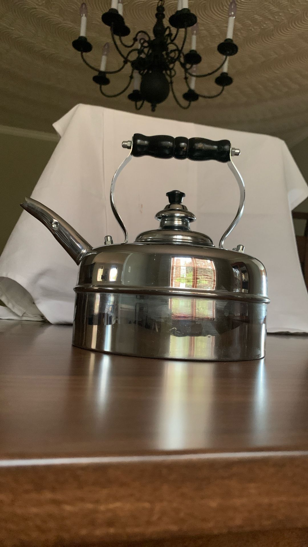 Made in England Stainless Steel Tea Kettle