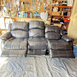 Leather Couch 