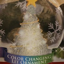 New LENOX Changing Color Ornament 