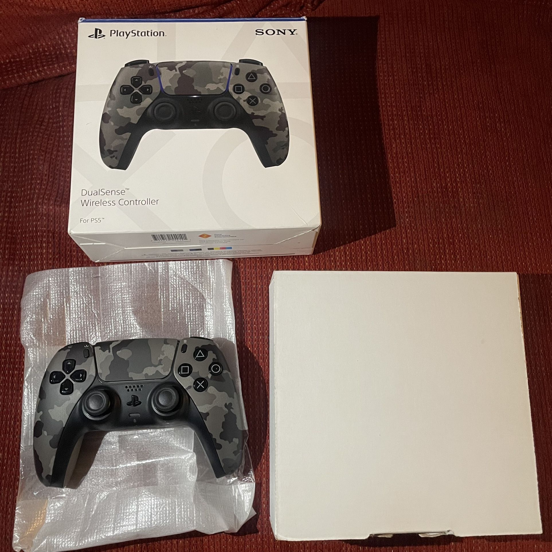 Gray Camo Ps5 Controller Perfect Condition