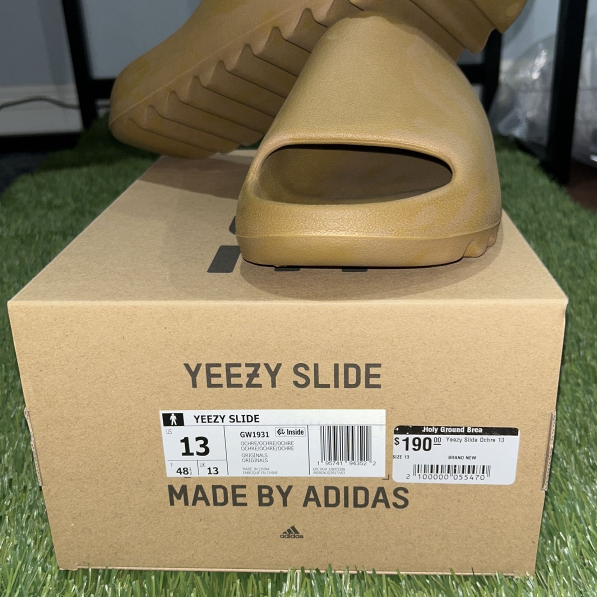 yeezy slide ochre sz 13 - www.tsi.org.in