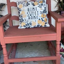 💥Silla De Patio Mecedora 🎁madera Sólida 🐥