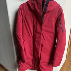 Lululemon Winter Warrior Red Parka - Size 4