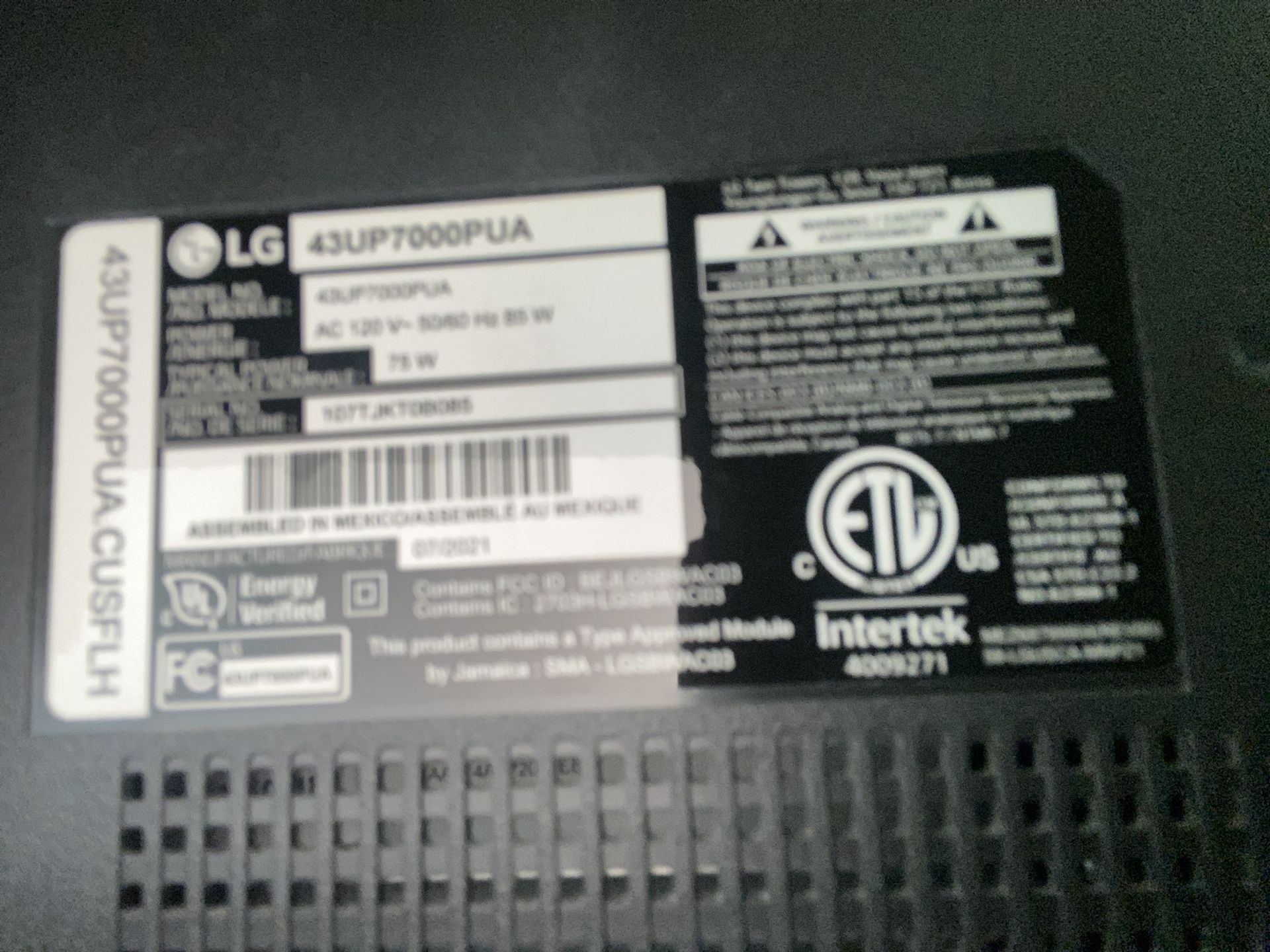 LG Tv