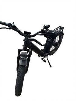 Electric Fat Tire E-Bike with Rear Rack