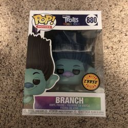Funko Pop Vinyl - Trolls World Tour 🌎🎸🎶 - Branch (Limited CHASE Edition / Sad )