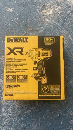 Dewalt 1/2” Mid Torque Impact Wrench With Hog Ring Anvil (tool Only)