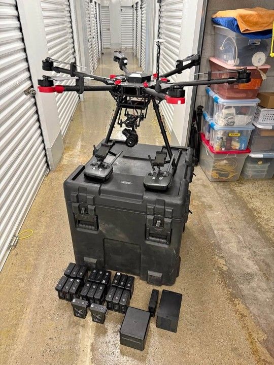 DJI Matrice 600 (M600) With Case and 2 Remotes